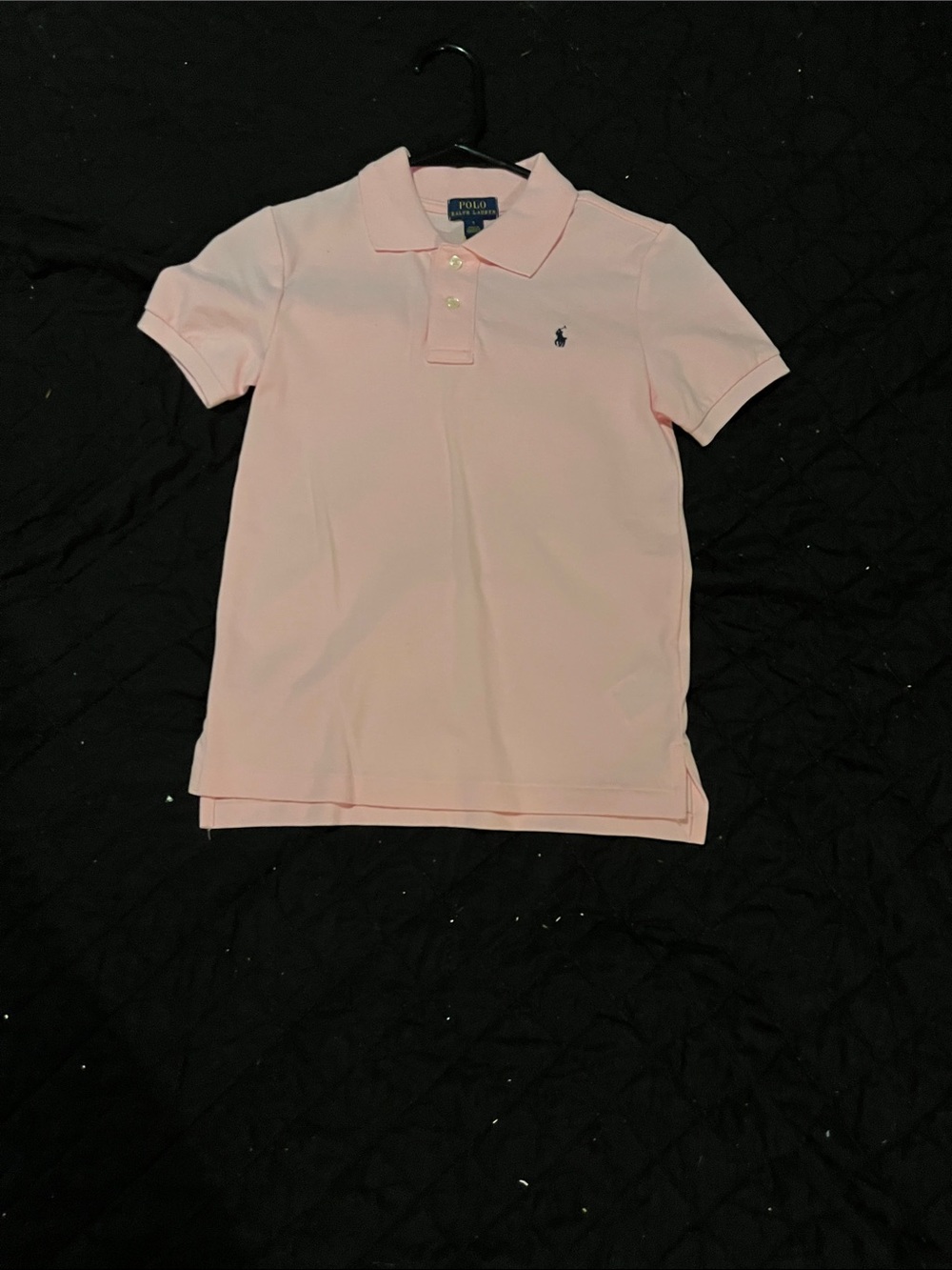 Polo by Ralph Lauren Light Pink Kids Short Sleeve Polo